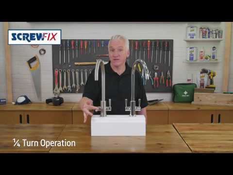 Screwfix -FRANKE ASCONA SINK MOUNTED MONO MIXER KITCHEN TAP