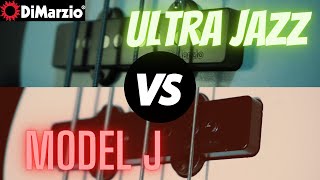 Video thumbnail for Di Marzio Ultra Jazz DP149 vs Model J DP123 by Oliver Tobyn