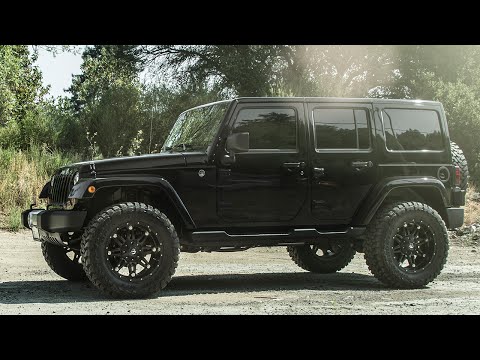 Jeep Wrangler Sahara on Fuel Hostage Wheels by California Wheels