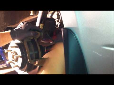 How to: 2002 Subaru Impreza WRX "H6" rear rotor upgrade