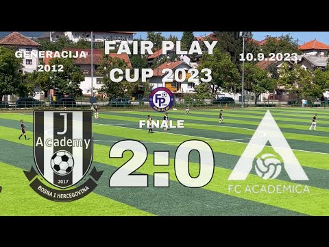 J Academy 2:0 FC Academica (finale) - Fair Play Cup 2023 - generacija 2012