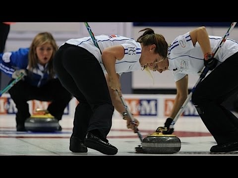CURLING:World Women's Chp 2013 - Draw 2 SCO-CAN