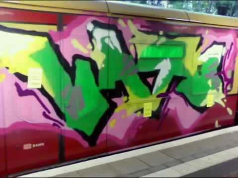 Berlin Graffiti | Trainwriting (Top 2 Bottom Special)