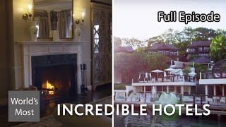 Visit Two Exciting Destinations in the World | World's Most Incredible Hotels | S01 E12, E13