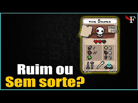 O SNIPER É UMA DECEPÇÃO 'Mod The Stranger' - THE BINDING OF ISAAC REPENTANCE - #335 PTBR