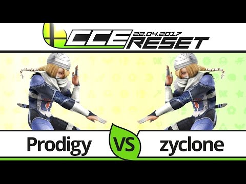 CCE RESET Top 8 Losers - TCL Prodigy (Sheik) vs TCL zyclone (Sheik) - Smash 4
