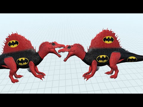 FLASH SPINOSAURUS DEADLY TOUR - Animal Revolt Battle Simulator