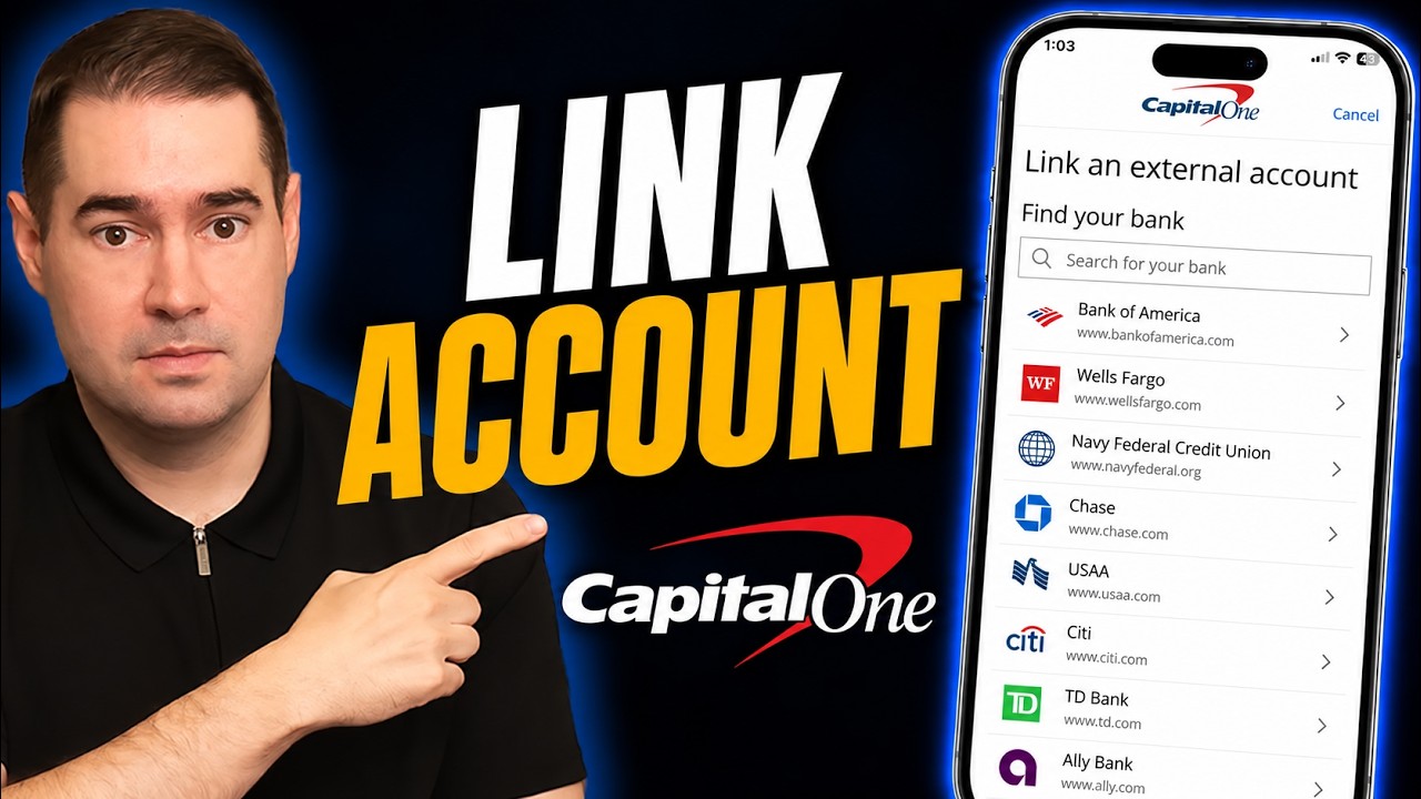 How to Link an External Account to Capital One