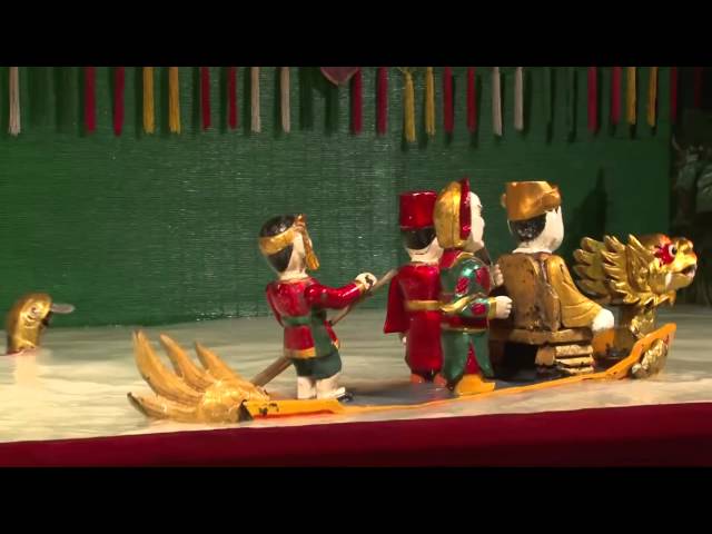 Vietnam water puppetry best 1 – Vietnam Folk Art -Underwater puppets