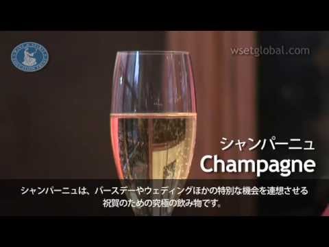 WSET 3 Minute Wine School - Champagne, presented by Jancis Robinson MW - Japanese subtitles