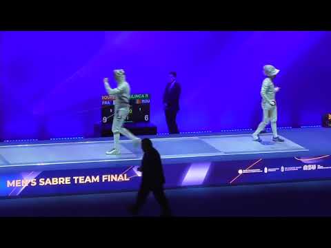 European Championships 2023 U23MS TEAM - GOLD - France v Romania