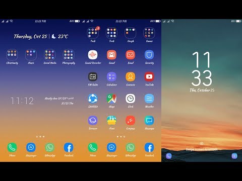 Oppo Coloros Theme Samsung Galaxy S8 New Edition смотреть