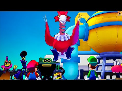 Mario & Luigi: Brothership (Switch) - 24: Güld - Mega-Klemmgeier und Insel-Anbindung