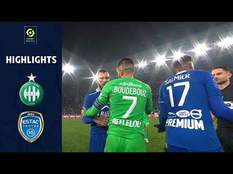AS SAINT-ÉTIENNE - ESTAC TROYES (1 - 1) - Highlights - (ASSE - ESTAC) / 2021-2022