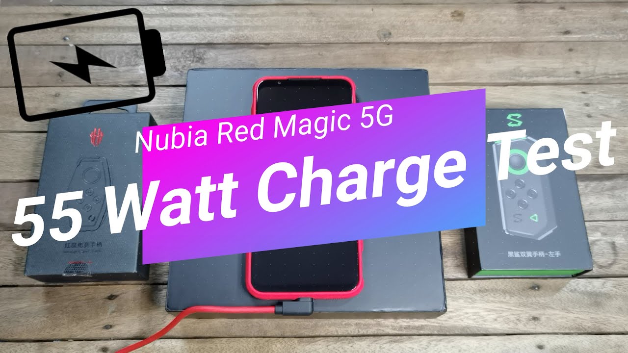 Nubia Redmagic 5G Charging Test