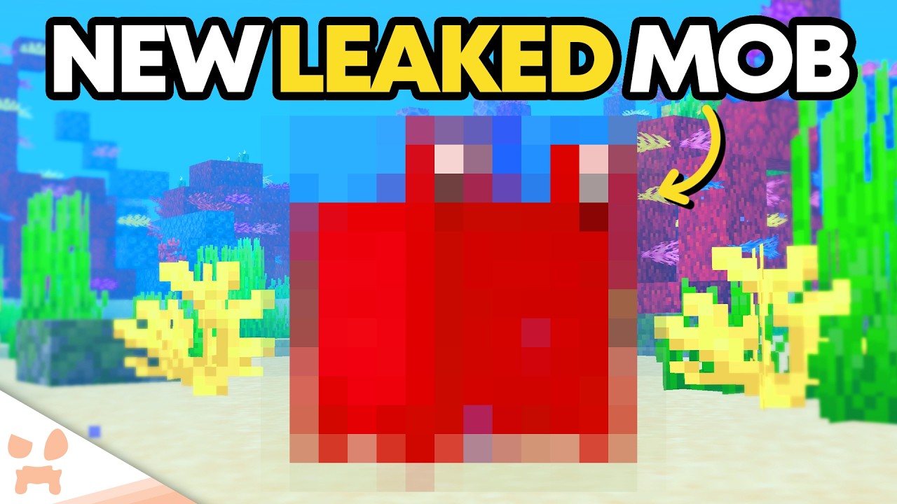 MINECRAFT JUST ACCIDENTALLY LEAKED A NEW MOB. IT’S CALLED THE BLUB?!