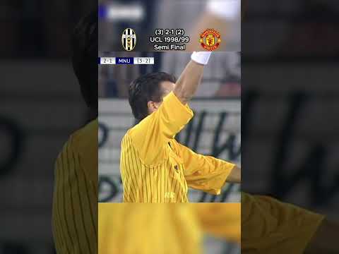Juventus vs Manchester United 🔥 UCL 1998/99
