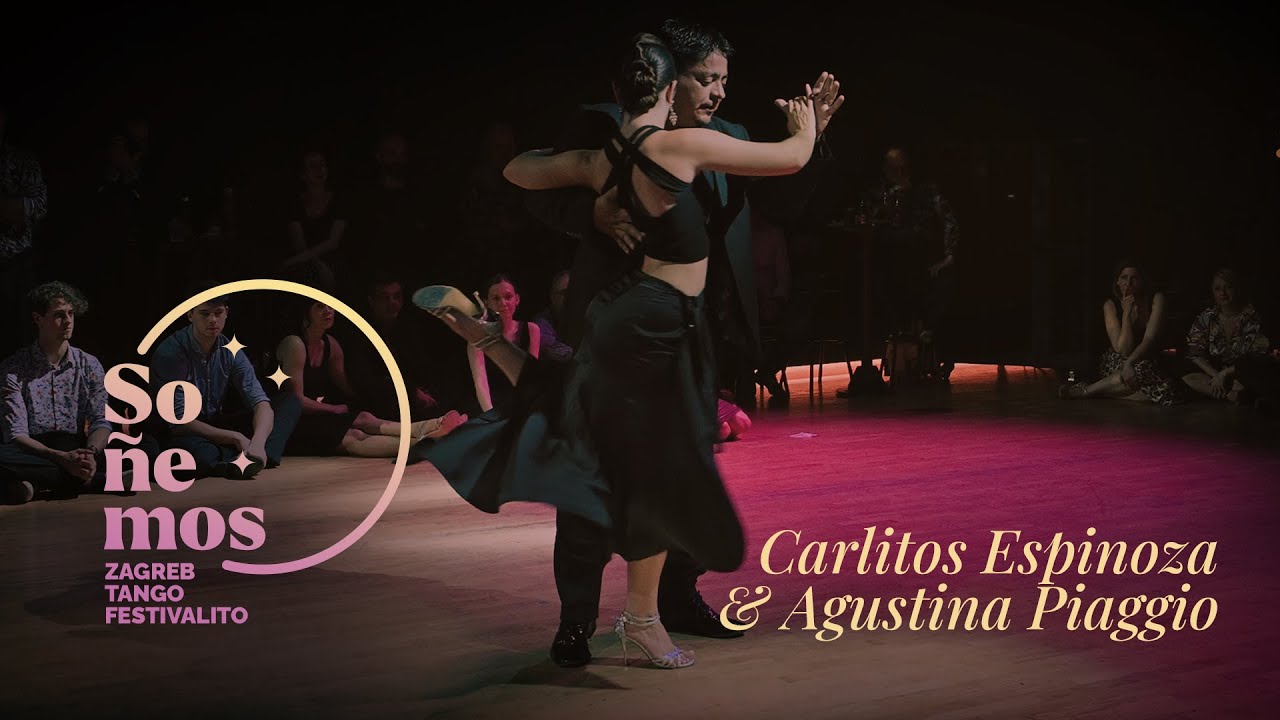 Video thumbnail for Carlitos Espinoza & Agustina Piaggio - Afiches - Adriana Varela - Soñemos festival
