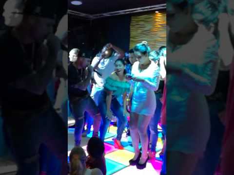 TEBAN DUKE con el tra tra tra en su tributo a Nicky Jam Santo Domingo