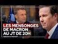 Les mensonges de Macron au JT de 20h • Nicolas Dupont-Aignan