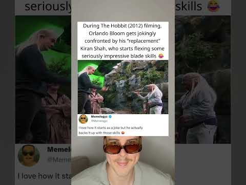 During the Hobbit (2012), Orlando Bloom Meets His “Replacement” 😂