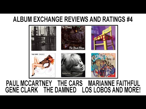 ALBUM EXCHANGE REVIEW AND RATING #4 - PAUL MCCARTNEY THE CARS AND MUCH MORE!