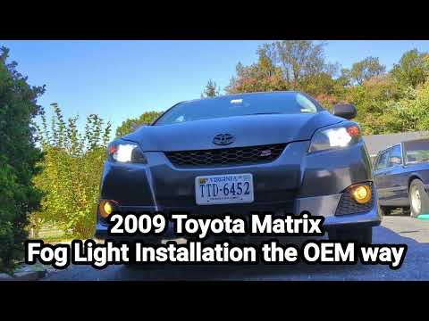 Thumbnail for DIY: Factory Fog Light Install — No Aftermarket Wiring Crimes (E140 Corolla/Matrix) by Toyota, Toyota Corolla