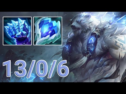 Volibear Top VS Yone | KR Master Patch 13.10
