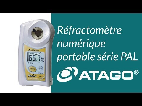 Réfractomètre numérique portable série PAL, ATAGO®
