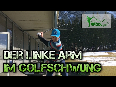 GERADER LINKER ARM IM GOLFSCHWUNG - GOLFTECHNIK