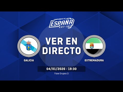 GALICIA vs EXTREMADURA | Fase Grupos | Grupo D | CESA Cadete Masculino