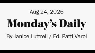 The Washington Post / LA Times Crossword 24/08/2026