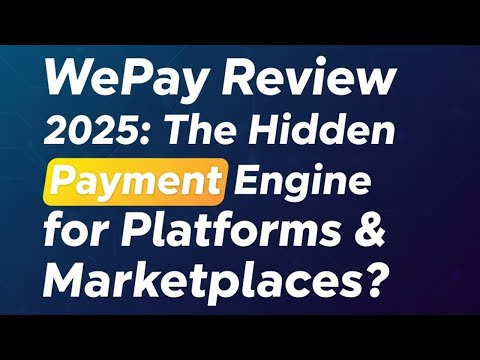 WePay Review 2025: The Hidden Payment Engine for Platforms & Marketplaces?