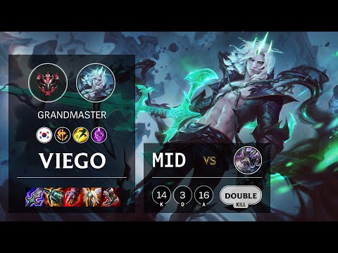 Viego Mid vs Kassadin - KR Grandmaster Patch 11.7