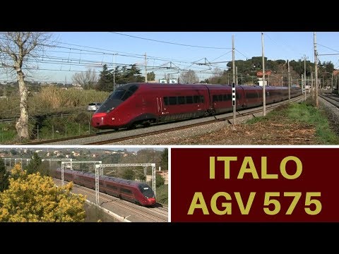 Transiti di AGV 575 in Direttissima Roma - Firenze