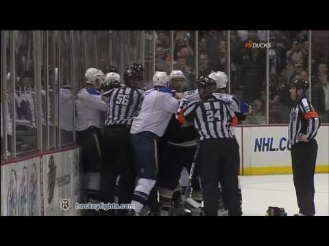 Eric Brewer vs Luca Sbisa Jan 12, 2011 - Anaheim feed