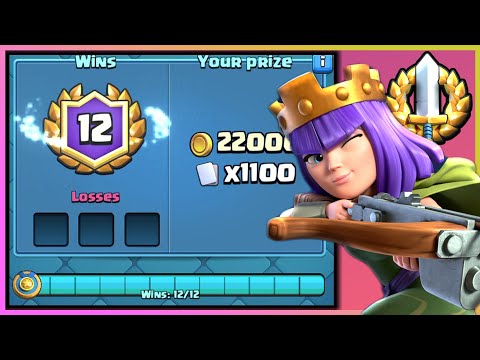 Flawless Grand Challenge with Xbow AQ — Clash Royale