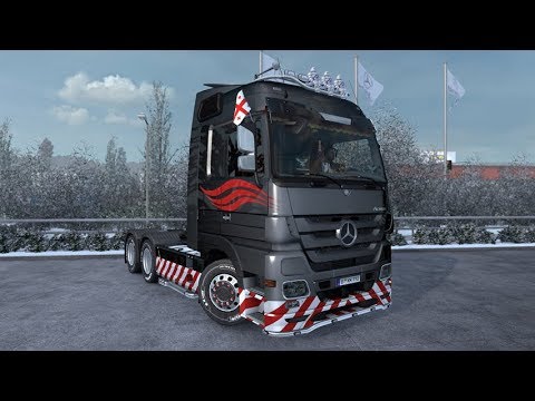 ets2 Mercedes-benz actros euro 5 tunning