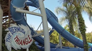 preview picture of video 'The Bermuda Triangle (HD POV) - Water Slide at Raging Waters (San Dimas, CA)'