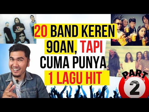 PART II: 20 Band Indonesia 90an Keren, Sayang Cuma Punya 1 Lagu Hit