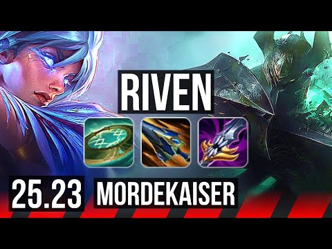 RIVEN vs MORDEKAISER (TOP) | 19/2/7 | EUW Diamond | 25.23