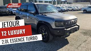 YouTube Jetour T2 Luxury