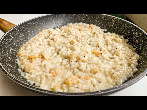 Kremasti Rižoto s Gamberima - Recept za savršen ručak ili večeru