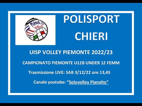 PIANALTO POIRINO U12F BLU - POLISPORT CHIERI _ UISP VOLLEY PIEMONTE_ CAMPIONATO 2022/23 UNDER 12 FEM
