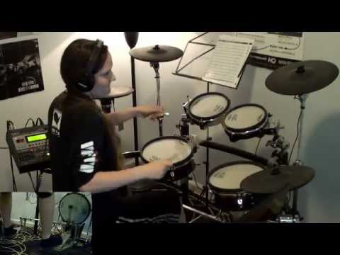 Slayer - Raining Blood (drum cover by Tamara)