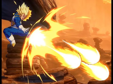 DBFZ Vegeta ki blast TOD