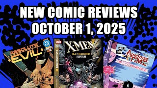 Absolute Evil, Age Of Revelation, And More Comic Book Reviews for October 1, 2025