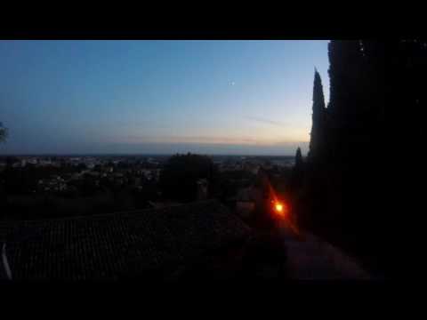 Montebelluna Dall'Alto-TimeLapse with GoPro Hero+