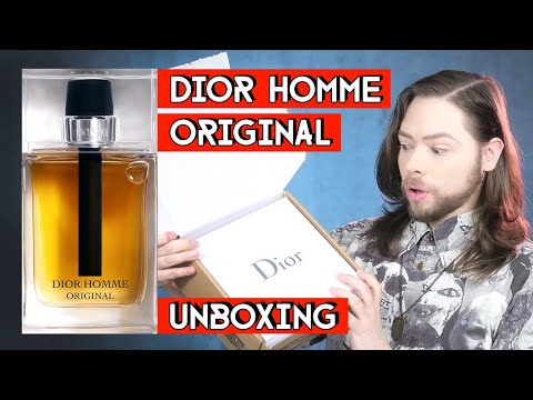 Dior HOMME ORIGINAL EDT fragrance unboxing and perfume review