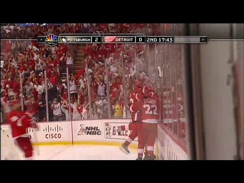 2008 Playoffs: Pit @ Det - Game 5 (2nd Period Highlights)